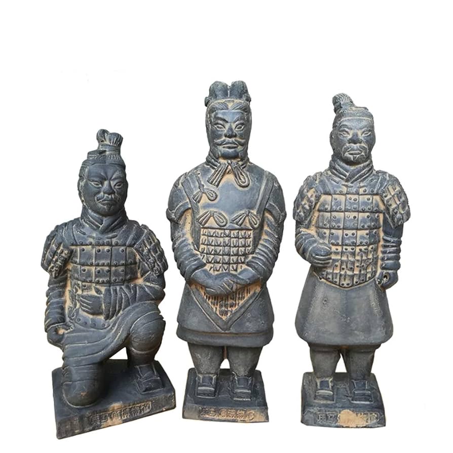兵馬俑　日本版　TERRACOTTA ARMY 新品未使用 Amazon.com: Terracotta Warriors Statues Set Box, Xian China
